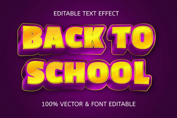 Back to School Color Gold Purple: Designing with Prestige and Playfulness in Vector Assets