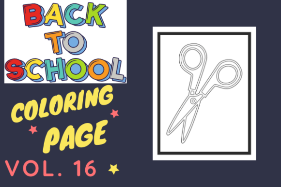 Back to School Coloring Pages 16 for KDP Success