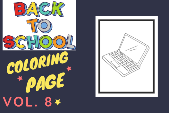 Back to School Coloring Pages 8 – KDP: A Strategic Asset for Your Coloring Book Business