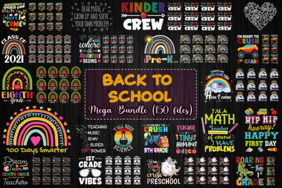 Back to School Mega Bundle: A Versatile Resource for Creative Projects
