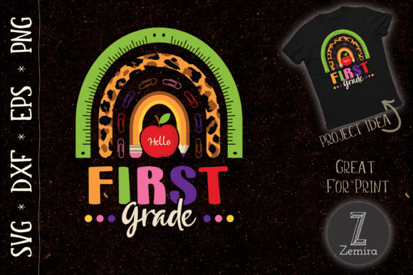 Hello First Grade Rainbow Back to School: A Strategic Design Resource for Creators and Entrepreneurs