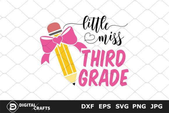 Little Miss Third Grade, Back to School Assets