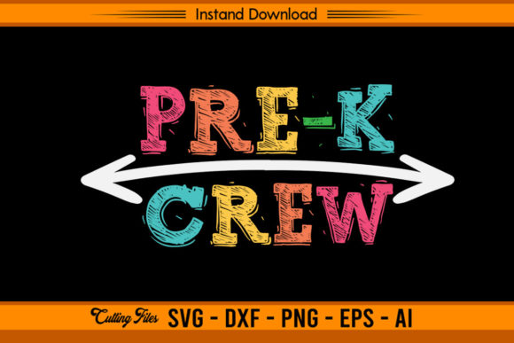 Pre-k Crew - Funny Back to School: Strategic Design Assets for Thoughtful Creators and Small Business Owners