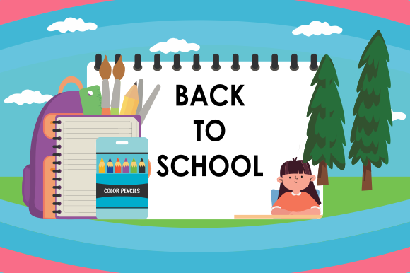 Welcome Back to School Background: The Versatile Design Asset Driving Seasonal Campaigns and Visual Consistency
