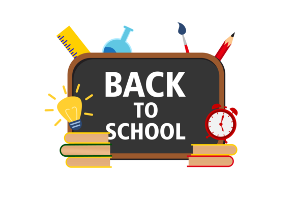 White Color Back to School Background: A Strategic Asset for Design and Communication