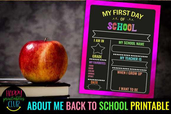 Why an About Me Template Is the Perfect First Day of School Activity